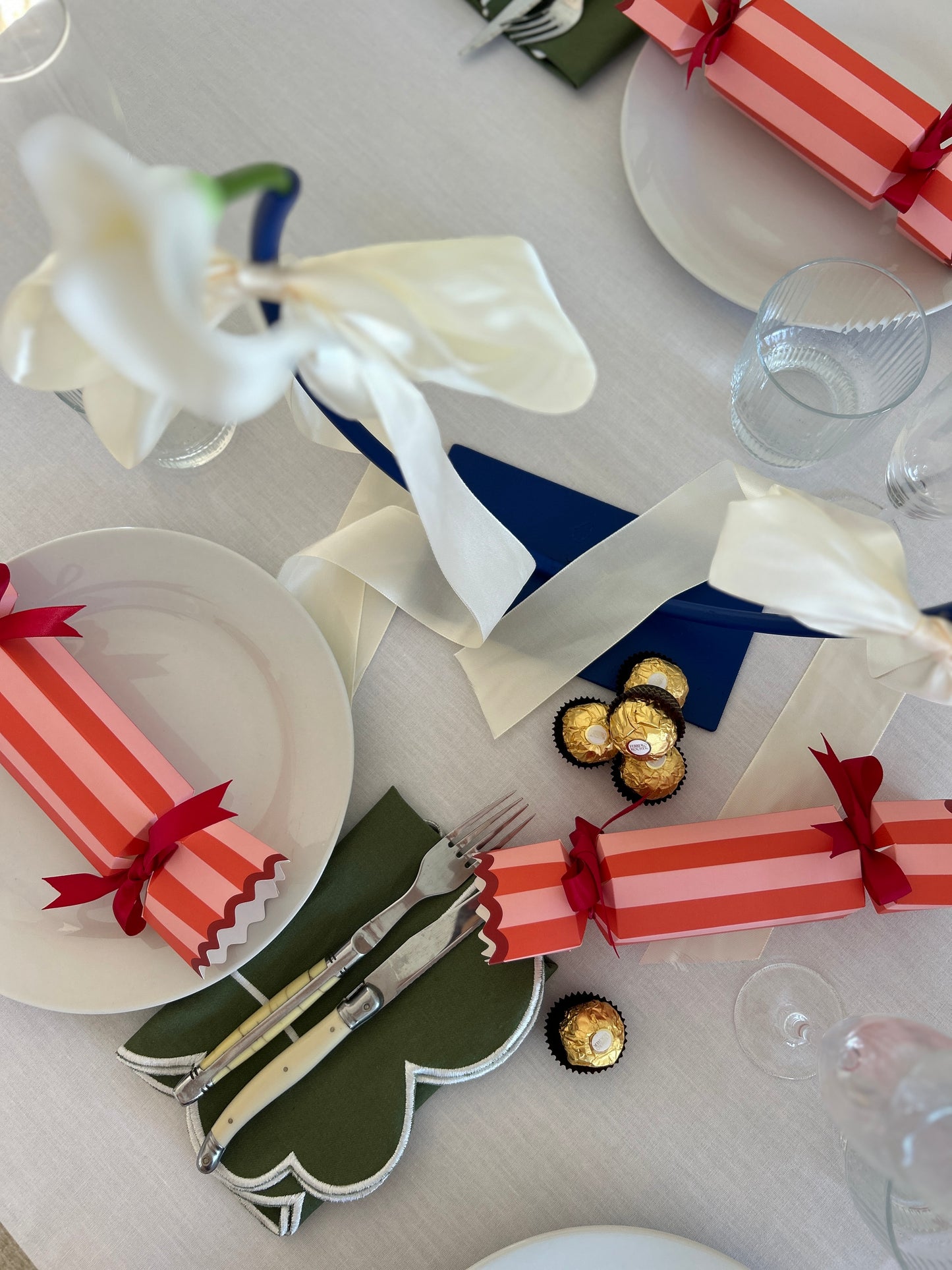 *Pre-order* Giulia’s Napkins/ Placemats Set of 4 - For tables that talk with their hands.