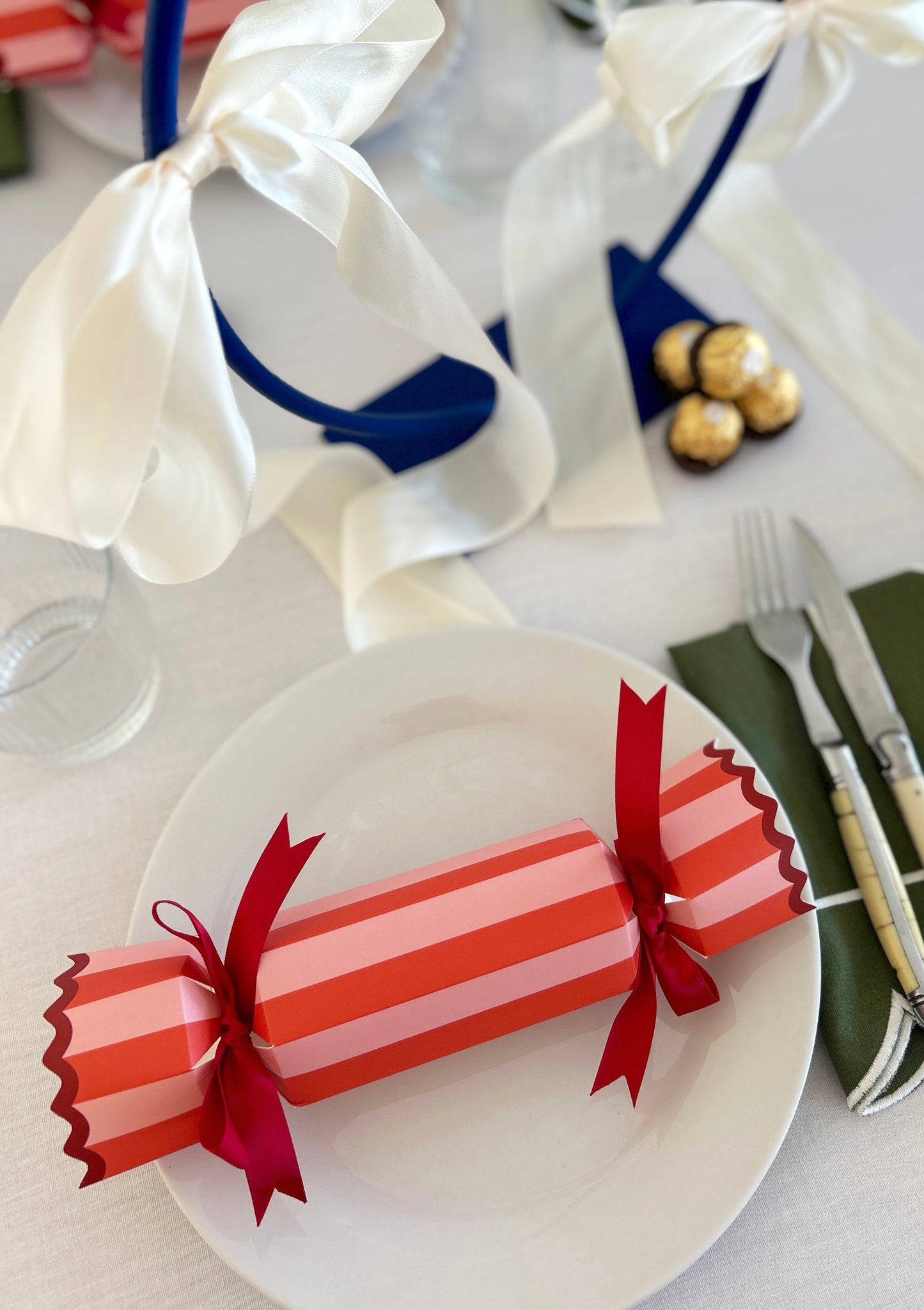 6 Pack Raffaella Crackers (Ships early Dec) - your table deserves better than a bad joke and a plastic whistle.